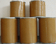 Cerium oxide polishing powder packed in drums